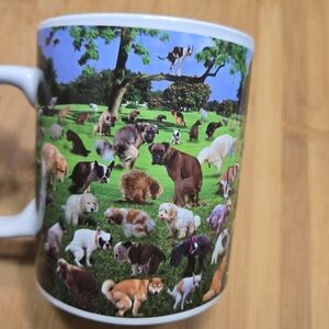 Pooping Puppies Novelty Ceramic Coffee Mug - Funny